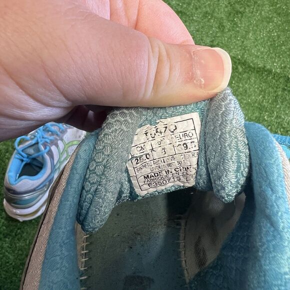 Asics Gel-Kayano 22 Women Size US 8 Running Shoes Teal Green Silver T597Q - Picture 7 of 9